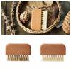 Finger Polishing Dust Clean Nail Cleaning Brush Pig Bristle Nail Dust Brush  Nail Stylist