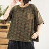 Short-sleeved T-shirt Women's Spring/Summer Casual Loose Round-neck Shirt T-shirt Women