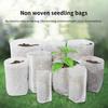 200Pcs Biodegradable Nursery Bag Plant Grow Bags Non-Woven Fabric Seeds To Sow Flower Pots For Home Garden Accessories Tools
