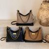 Women's 2025 High-End Retro Versatile Crossbody Shoulder Bag - European & American Fashion Dumpling Design