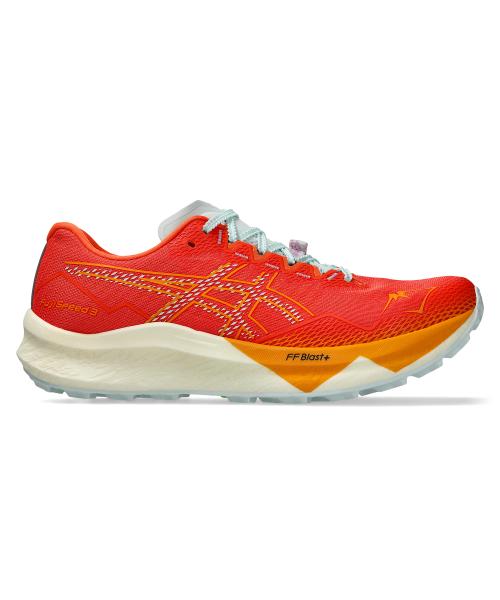 [Asics] FUJISPEED 3 Men s Standard - Nova Orange:Pure Aqua [1011B888-800] 260