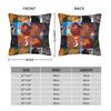 Lion King Simba Square Pillow Case  Cushion Covers Fashion Zippered Decor Throw Pillow Case Cover for Sofa 40x40cm