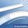 20cm Plastic Ruler for Measuring and Drawing In Math and Engineering