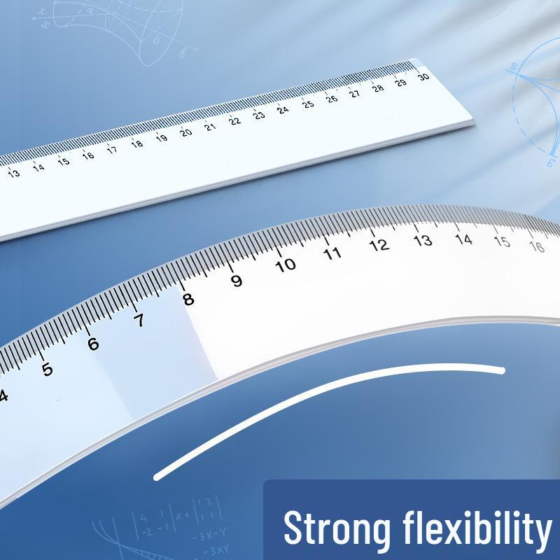 20cm Plastic Ruler for Measuring and Drawing In Math and Engineering