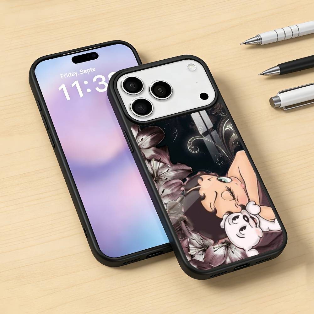 Sexy B-BeTTy-CuTe-BoopS Phone Case For iPhone17,16,15,14,13,12,Pro,Max,Magnetic For Magsafe Wireless Charging