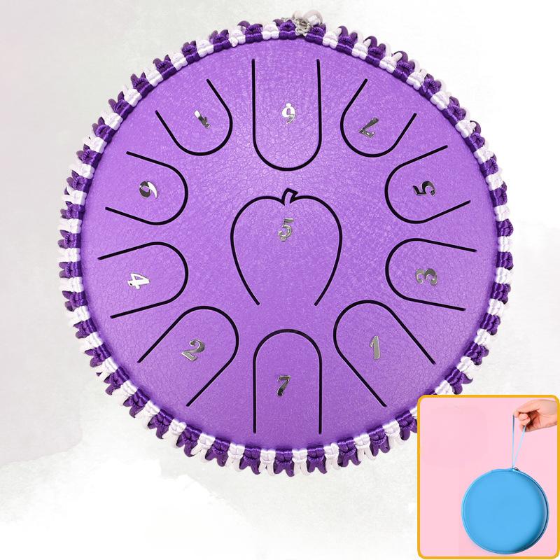 7palcový jazykový buben Zvuková terapie Malé jazykové bubny Profesionální Dětský perkusní Hudební nástroj Příslušenství Nástroje pro jógu a meditaci Přenosný