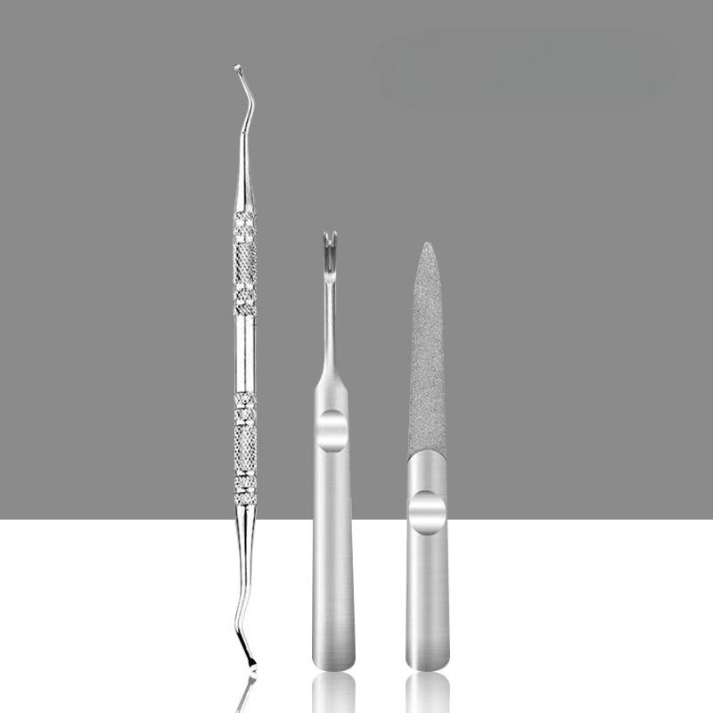 

Anti-Splash Slanted Nail Clipper For Thick Hard Toenails Dedicated Nail Clippers Portable Fingernail Trimmer Set Manicure Tool