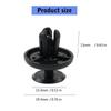25pcs Push Clips Hood Engine Under Cover Clips for Vehicle Replacement Plastic Fastener Clips Automotive Accessories