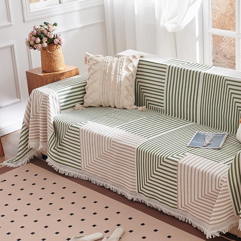 

Чехол для дивана с вафельным принтом, не царапающий ткань, чехол для дивана, полотенце для дивана, универсальный чехол для дивана Four Seasons, полотенце 130*180cm