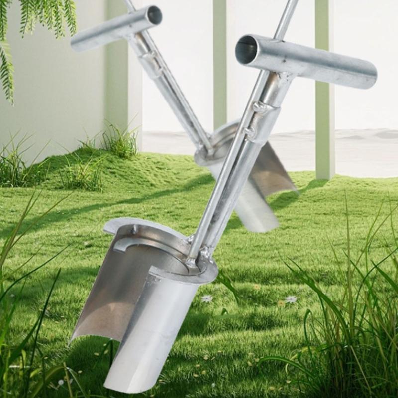 Gardening Agricultural Seedling Tube Transplanter Garden Portable Planting Machine Parts Flower Transplant Puller Tool