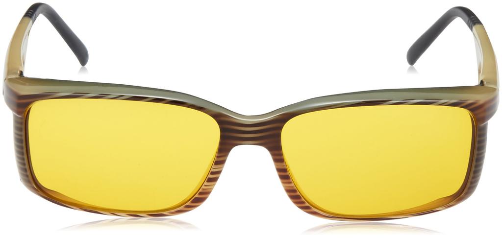ESCHENBACH Wellness Protect Sunglasses, Yellow, Large, No. 1663-215
