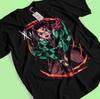 Demon Slayer Shirt Muichiro Tokito Tshirt Zenitsu T-Shirt Muzan Tanjiro Doma Tee