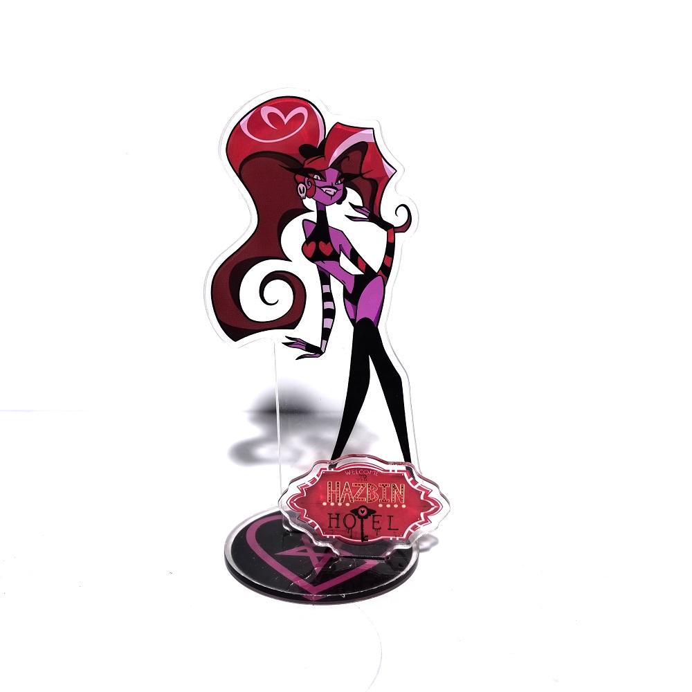 Anime Figure Acrylic Stand Model Plate Alastor Fizzarolli Angel Desk Decor Standing Sign Game Fans Gift Ornaments Stand Model