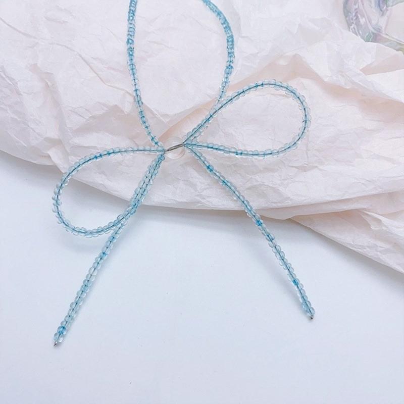 Exquisite Beads Necklace Party Neck Jewelry Glaze Material for Fashion Lover