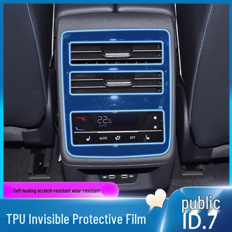 Volkswagen ID7 Interior Protective Film for Console, Dashboard & Navigation Screens