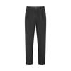 Qipai Men's Brushed Stretch Tapered Cropped Casual Pants