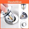 Premium Plastic Bathroom Sink Drain Pop-up Core Anti-clogging Modern Design