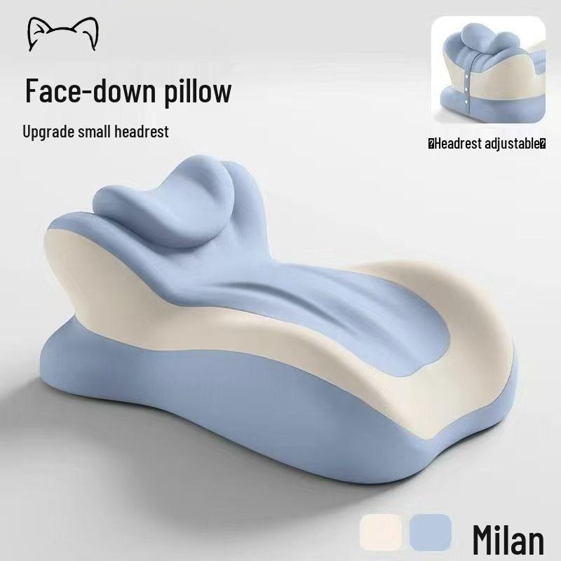 Multifunktionale Bauchschlaf-Kissen für Seiten- und Bauchschläfer - Ideal zum Spielen, Lesen und für Komfort am Bett
