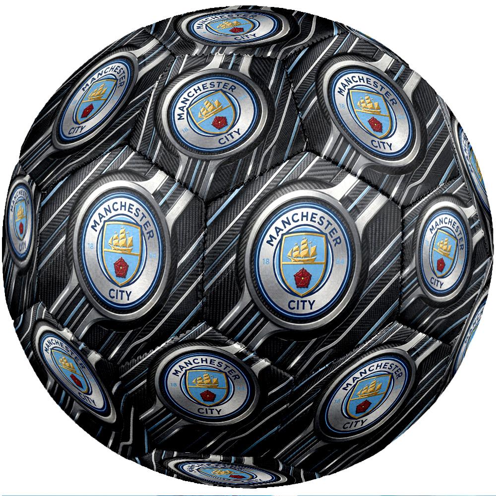 Manchester City Thema Fußballball Größe 5 Fußballball Weiche Haptik Professioneller Trainingsfußball für Outdoor-Sportarten