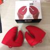 Red Anti-Scalding Clip Silicone Lobster Clamp Gloves Durable Silicone Anti-Hot Glove  Home