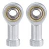 SI10TK PHSA10 Spherical Rod End Bearings 10mm Bore Self-Lubricating Joint Bearings M10x1.5 Right Female Threaded Connector, Pack of 2
