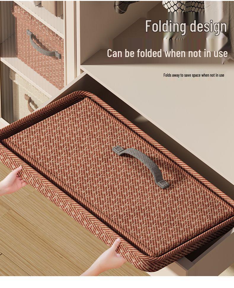 Larger Foldable Fabric Storage Box for Clothes