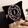 S-Slipknot Band 45*45cm Cushion Cover Pillow Cover Decor Pillowcase Home Pillowcase for Couch Pillow