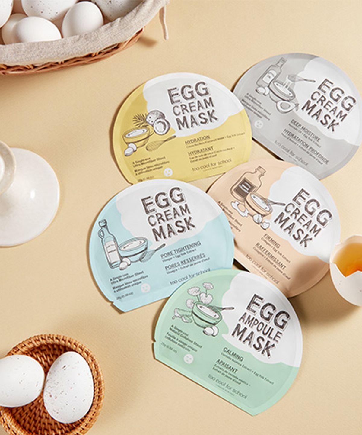 [10 Sheets] Egg Cream Mask HYDRATION