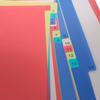 31 Sheets Colorful Folder Dividers Multifunctional  Dividers A 4 File Dividers School Office Supplies for Students