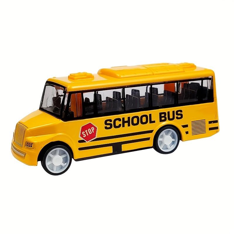 

school bus alloy model car, pullback bus toy car, boys car decoration gift жовтий