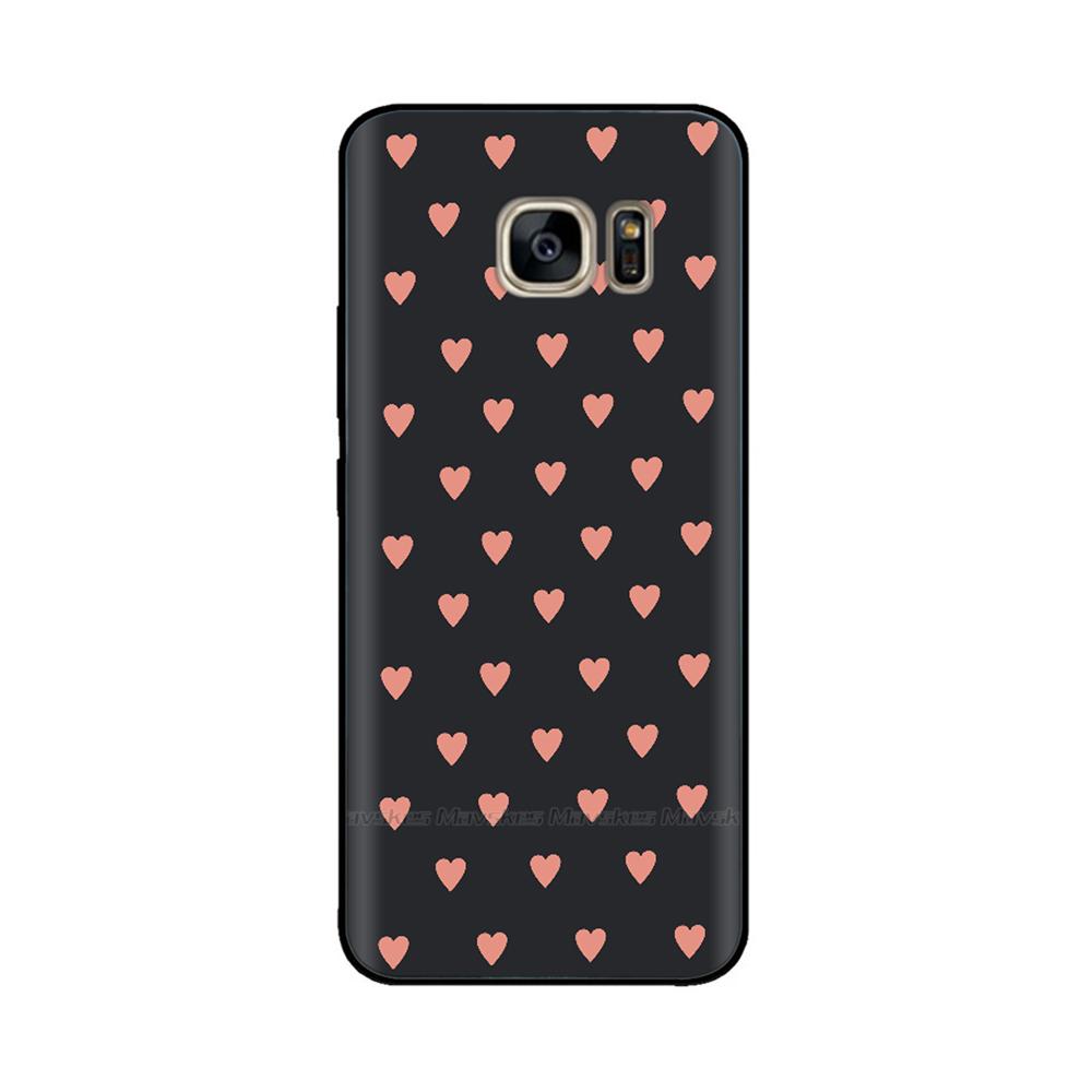 Black Silicone Case For Samsung Galaxy S6 Edge Case Soft TPU Cover For Samsung Galaxy S6 S 6 Edge Case Cover Bumper Coque Para