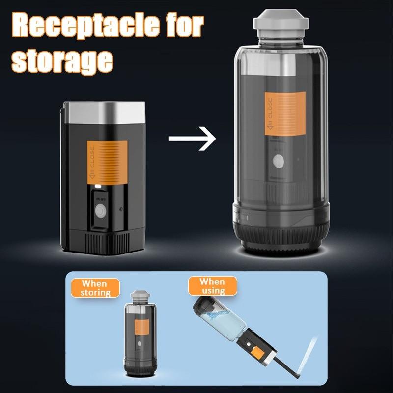 400ml Large Capacity Portable Electric Bidet Travel USB Rechargeable Leak-Proof Bidet Sprayer Body Cleansing Device