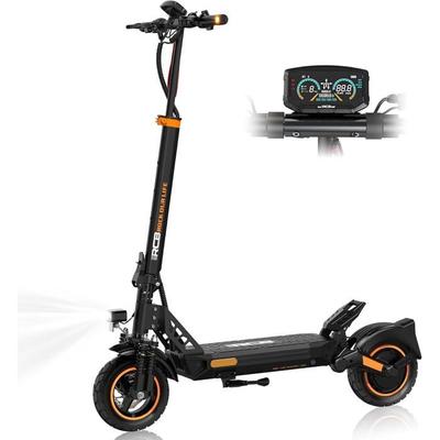 Elektrisk sparkcykel D5 PRO NFC 500W/1600W 48V 27Ah Räckvidd 110-130km 10'' Hjul Dubbla Skivbromsar Vikbar med APP RCB