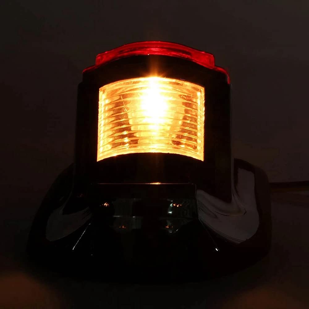 TAMOSH Universal Motorcycle Tail Bulb Mount Plate Turn Signal Rear Tail Brake Stop Lamp for Choppers Cruisers Classic