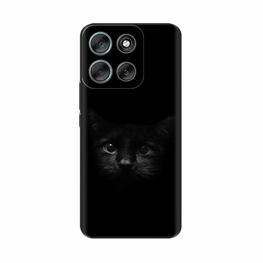 For Motorola Moto G56 5G Case Cute Print Cover Soft Black Silicone Bumper Phone Cases For Moto G86 MotoG86 G 56 Back Cover Funda
