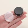 20pcs/Lots Mini Clear Round Plastic Containers Transparent Storage Containers for Jewelry Making Bead Nail Art Craft Supplies
