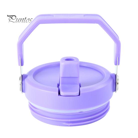 

Крышка чашки 20 унций 30 унций с хорошим уплотнением, герметичная, пищевая, с отверстием для соломинки и ручкой, без запаха, толстая сменная крышка для стакана, крышка для чашки фиолетовый