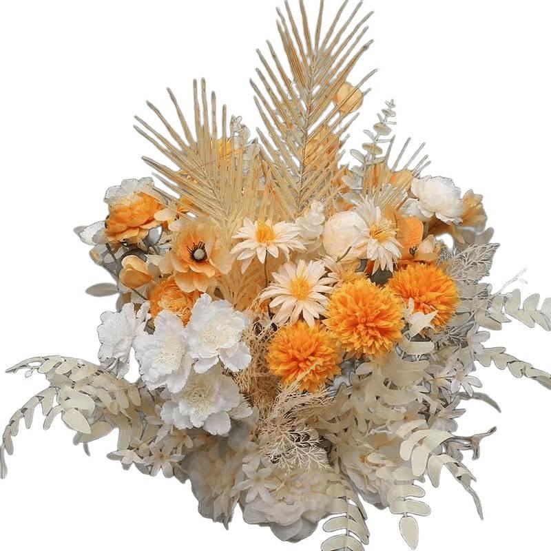 Stor Eukalyptus Silkesblomma Bordsdekoration för Bröllop