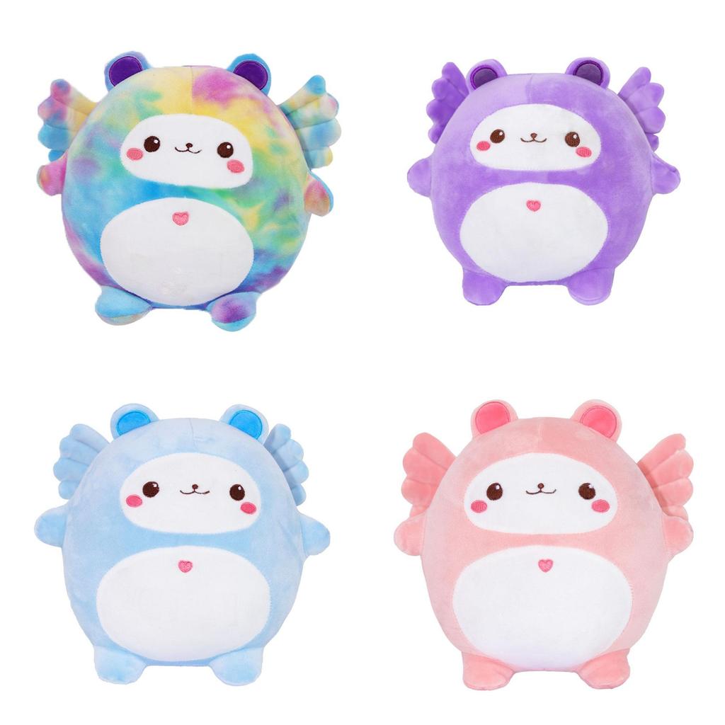 Plush Angel Salamander Decorative With Colorful Wings For Kids And Teens