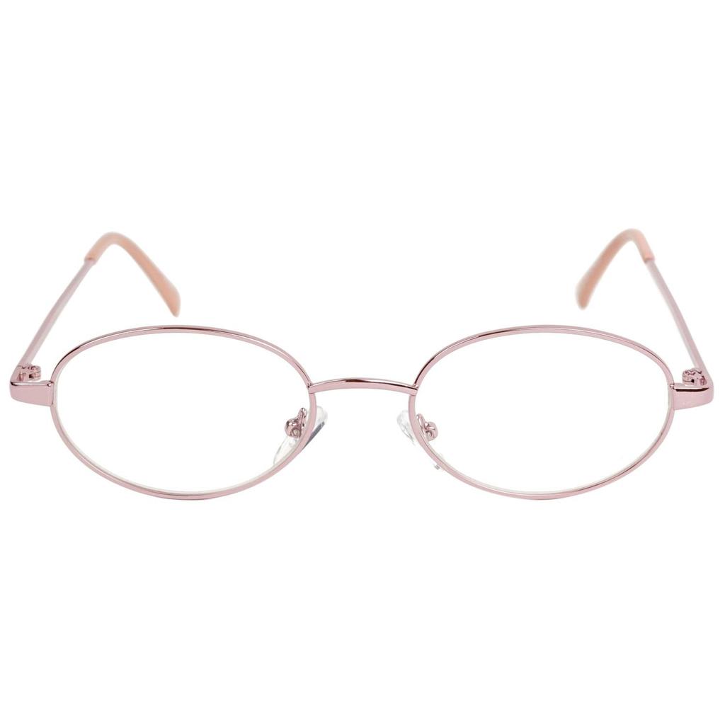 Fujita Optical Reading Glasses for Metal Women, 2.5x Power, Frame, Pink, FR-04 +2.50