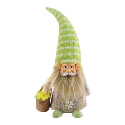 Kreative Osterzwerg-Puppe Figur für Feiertagsfeier Polyester Ornament Zwerg Skulptur Außendekoration