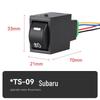 Universal Car Fog Light Switch for Toyota, Honda, Nissan, Renault, Mitsubishi, Isuzu, Hyundai - Button & Modification Compatible