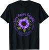 NEW LIMITED Alzheimer Awareness Tee for Men and Women Purple T-Shirt Unisex T-Shirt