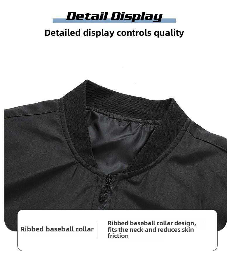 Egyszínű férfi hétköznapi dzsekik tavaszra és őszre