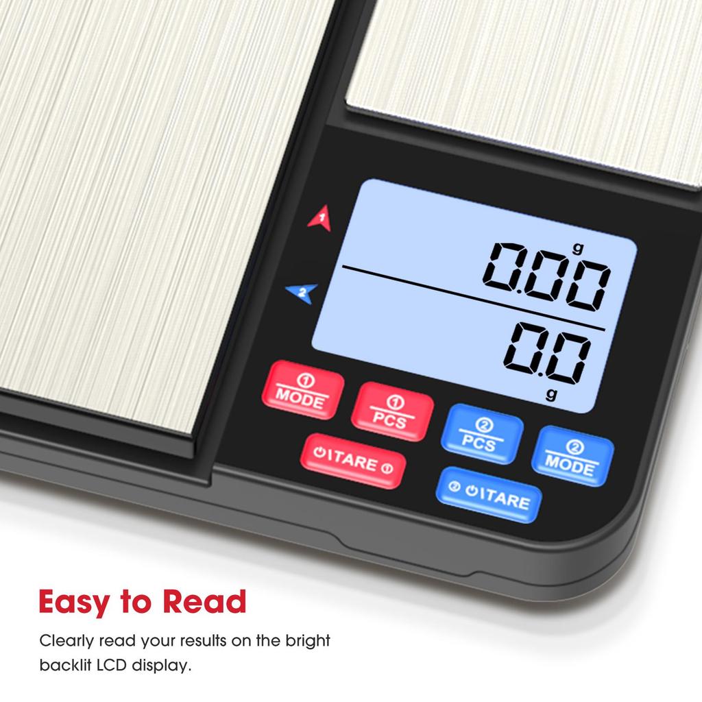 Cheap 5kg/0.01g Dual Platform Kitchen Scale Digital Kitchen Scale Grams and oz for Baking