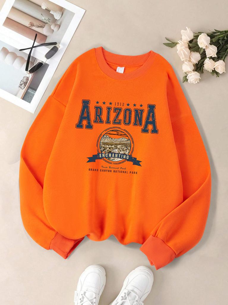 Damskie bluzy dresowe casualowe z nadrukami literowymi Chicago USA, pulower modny z okrągłym dekoltem, oversize, hoodie z polaru, ciepłe ubrania jesienne dla kobiet