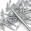 Double-Headed Invisible Seamless Nails Skirting Thread Nail with Sleeve Woodworking Fixator Screws Tool Hardware Fastener