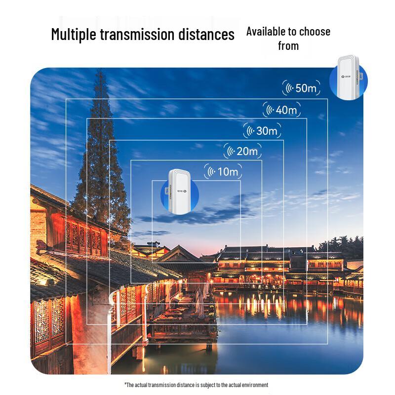 Hikvision Outdoor Wireless Bridge Kit CN plug (adapter included)