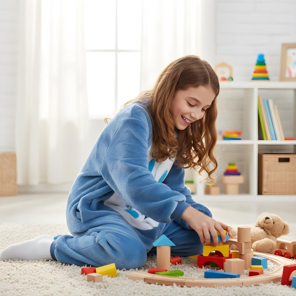Piżama Onesie Kigurumi Kostium Przebranie Sowa Dzieci 135 - 145Cm