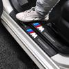 MLKQ6 60X7CM Carbon Fiber Car Door Threshold Protective Sticker For BMW M Emblem E46 E36 E34 F10 E90 F30 E60 F30 E53 E30 E92 E87